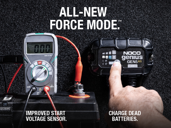 GEN5X1, 1-Bank, 5-Amp Fully-Automatic Smart Marine Charger, 12V Onboard Battery Charger
