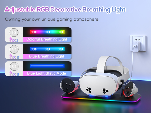 meta quest 3s charging dock