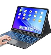 iPad Air 5th/4th Generation Case with Keyboard, iPad Pro 11 inch Keyboard, Smart Trackpad, 7 Colo...