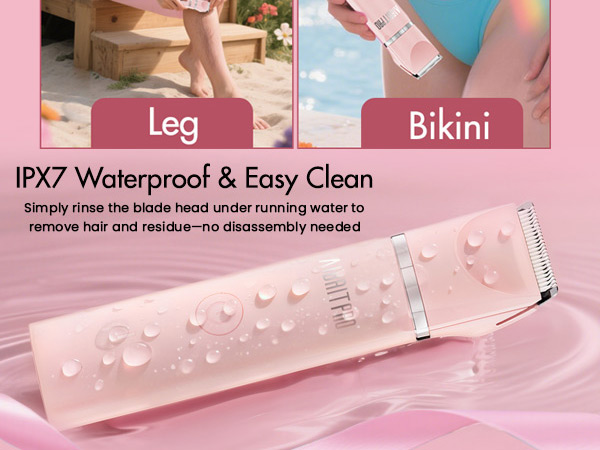 waterproof bikini trimmer for women