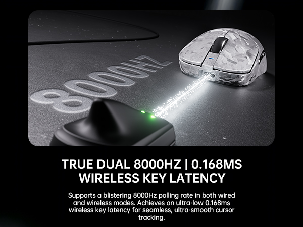 8,000Hz Polling Rate
