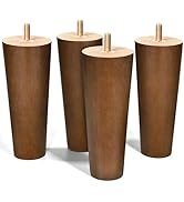 AORYVIC Furniture Legs Wood Sofa Legs Replacement Legs for Cabinet Vanity Couch Chair Dresser Pac...