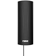 Naxa Electronics NAA-352 High Powered Digital Amplified Slim Antenna with 360-Degree Motorized Ro...