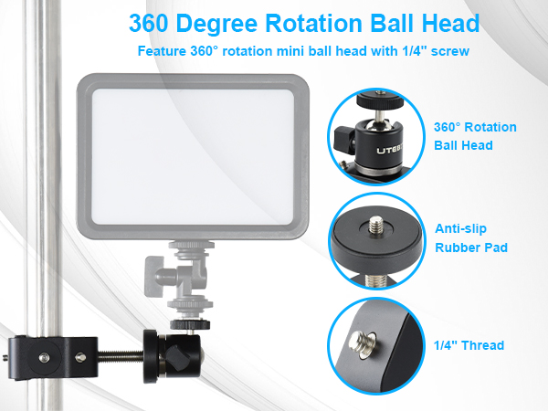 camera desk clamp mount