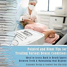 Premium Quality Stainless Steel Dental Oral Hygiene Probes Picks Scaler Composit Filling Instruments