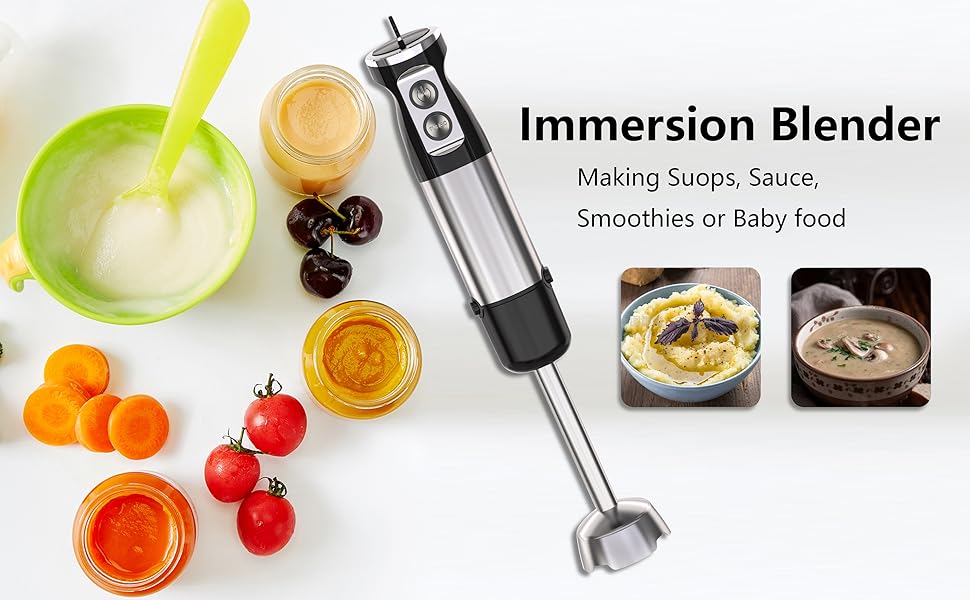 Immersion Blender Handheld