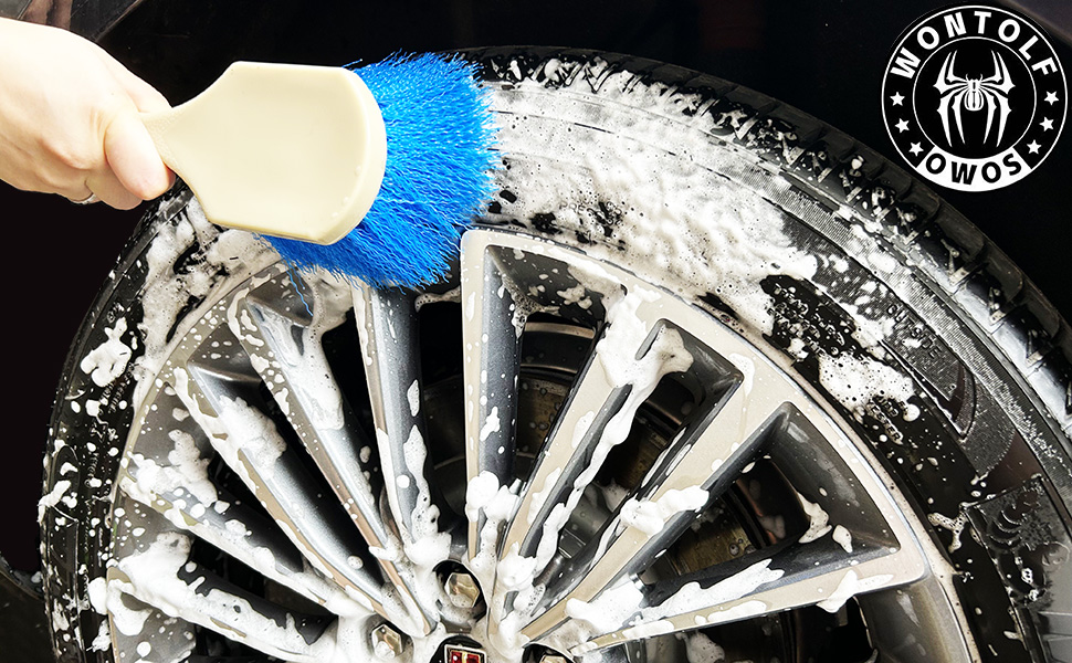 wheel tire brush