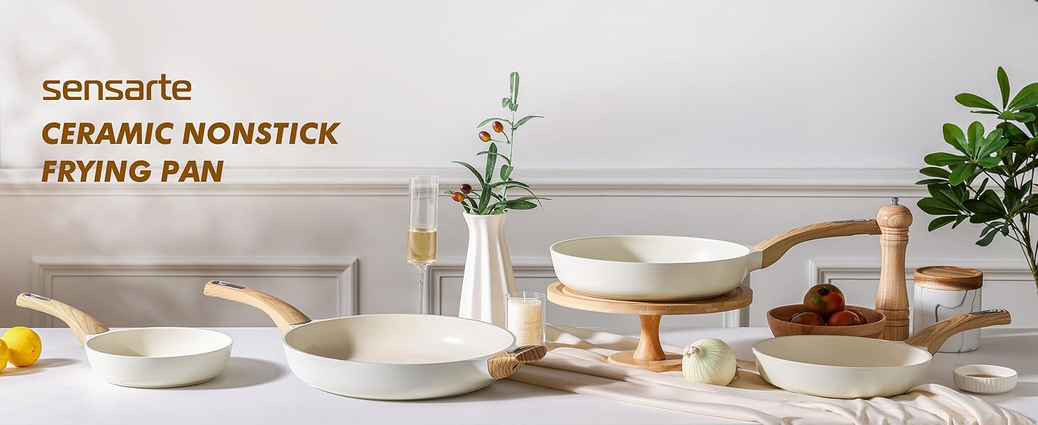 ceramic nonstick frying pan skillet 