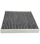 KHGUZ Car Cabin Air Filter, Activated Carbon Automotive Fresh Breeze Air Conditioner Filter, Vehi...