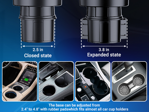 Magnetic Wireless Cup Charging Holder