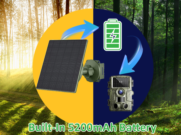 trail camera solar panel