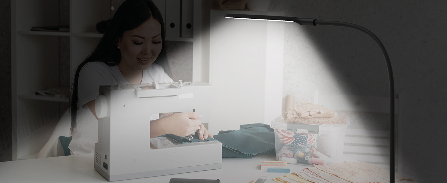 LED Desk Lamp with Clamp