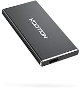 KOOTION 250GB External Solid State Drive, USB 3.1 Type-C SSD Mini Portable Hard Drive for Mobile ...