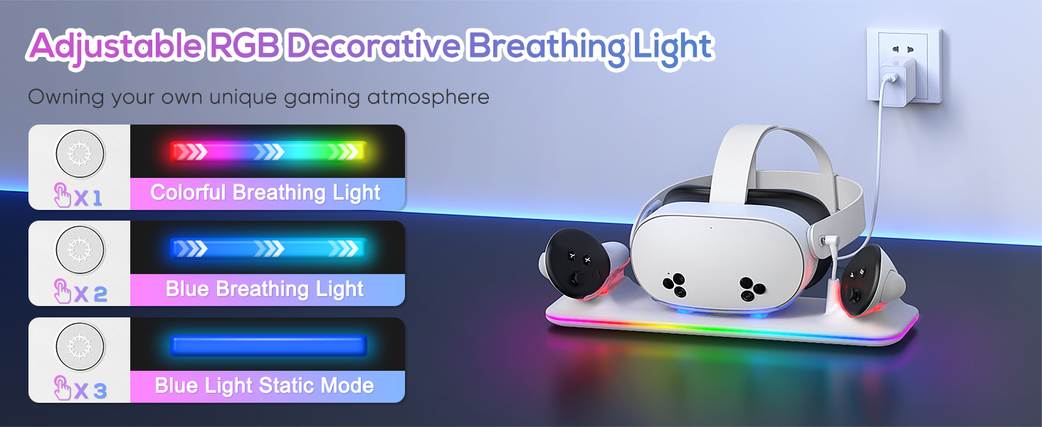 meta quest 3s charging dock