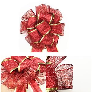Christmas Tree Topper Bow