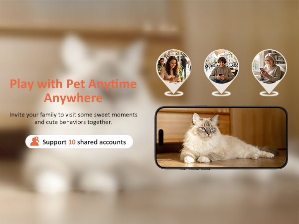 Support 10 shared accounts