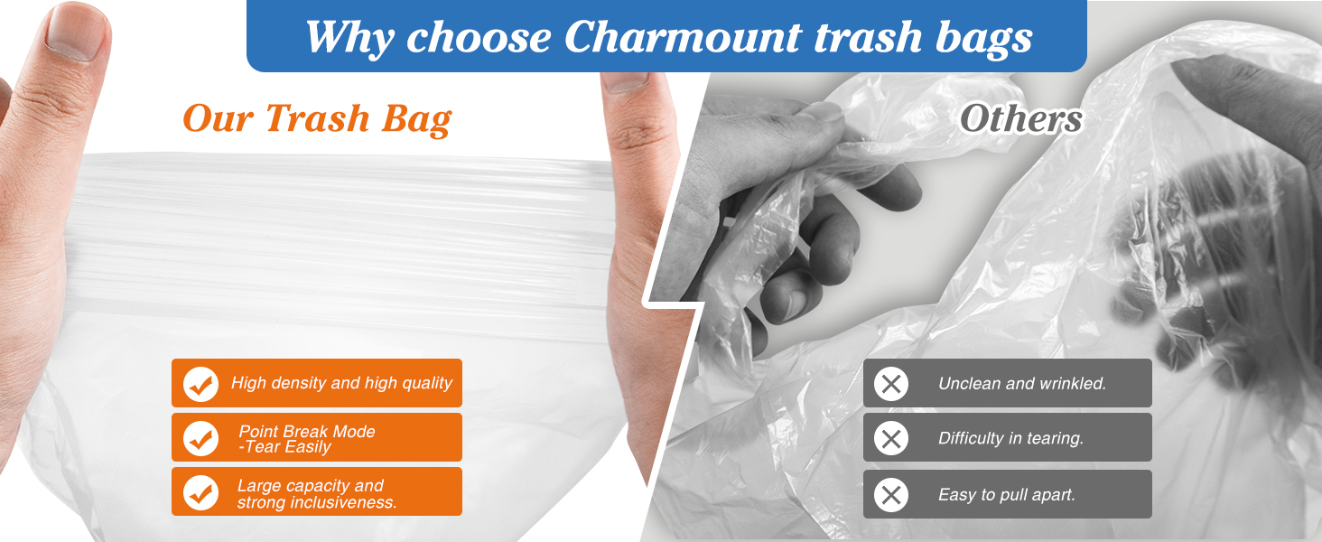 4 gallon trash bags