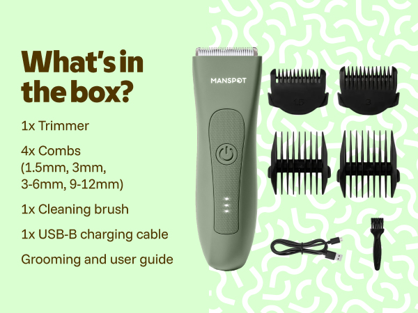 manscape hair trimmer for men shaver for men