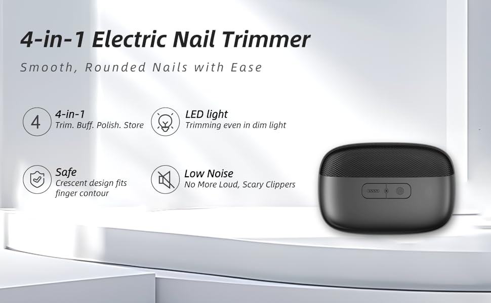4-in-1 Electric Nail Trimmer
