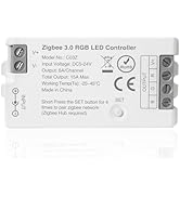 TUNICHX ZigBee 3.0 LED Controller C03Z RGB LED Strip Bulb Dimmer Compatible with Echo Plus Home-k...