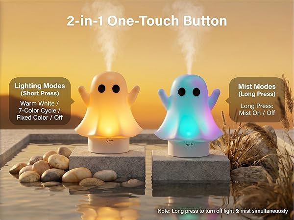 2-in-1 One-Touch Button