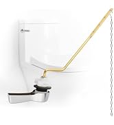 iFealClear Universal Metal Side Toilet Flush Handle Replacement, Angle Mount Toilet Handle Replac...