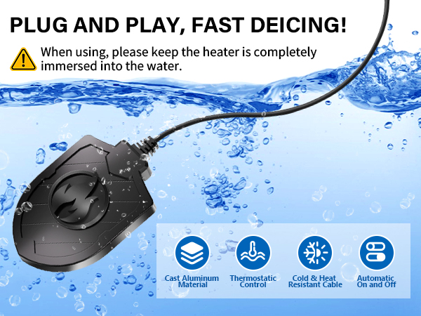 bird bath heaters for outdoors in winter