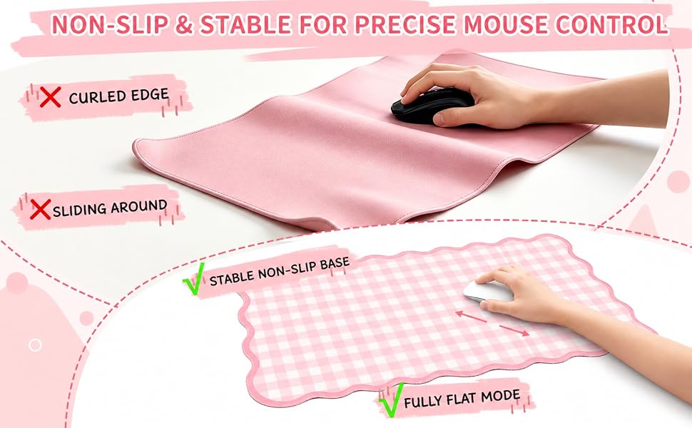 Pink Desk Mat