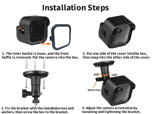 blink camera wall mount bracket