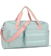 Castura Gym Bag for Women - Duffle Bag Carry On Overnight Bag with Shoe Compartment, 40L Weekende...