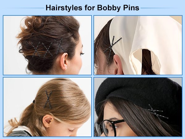 bobby pins black