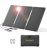 GrnOas.E Camping Solar Panels,40W Foldable Solar Panel Charger with USB-C,USB-A and DC Outputs fo...