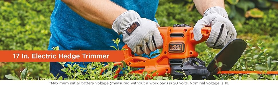 17 Inch hedge trimmer