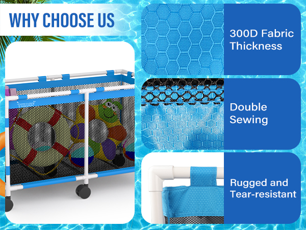 Pool Storage Bin