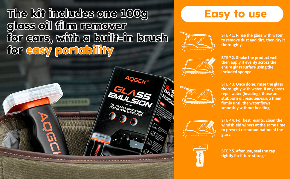 windshield glass cleaner