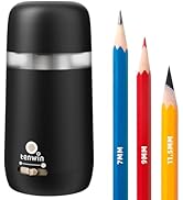 tenwin Fully Automatic Electric Pencil Sharpener for 7-12mm Pencils, Auto in&amp;Eject, 3 Selectable ...