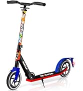 Hurtle Scooter – Scooter for Teenager – Kick Scooter – 2 Wheel Scooter with Adjustable T-Bar Hand...