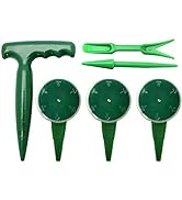 Coolrunner 6 Pack Sowing Seeds Dispenser Set, Adjustable Garden Hand Planter Seeder Tool Flower P...