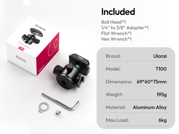 camera ball head mount