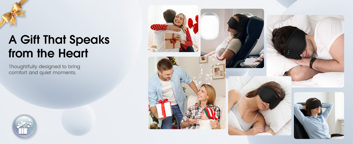 3D Sleep Headband Headphones