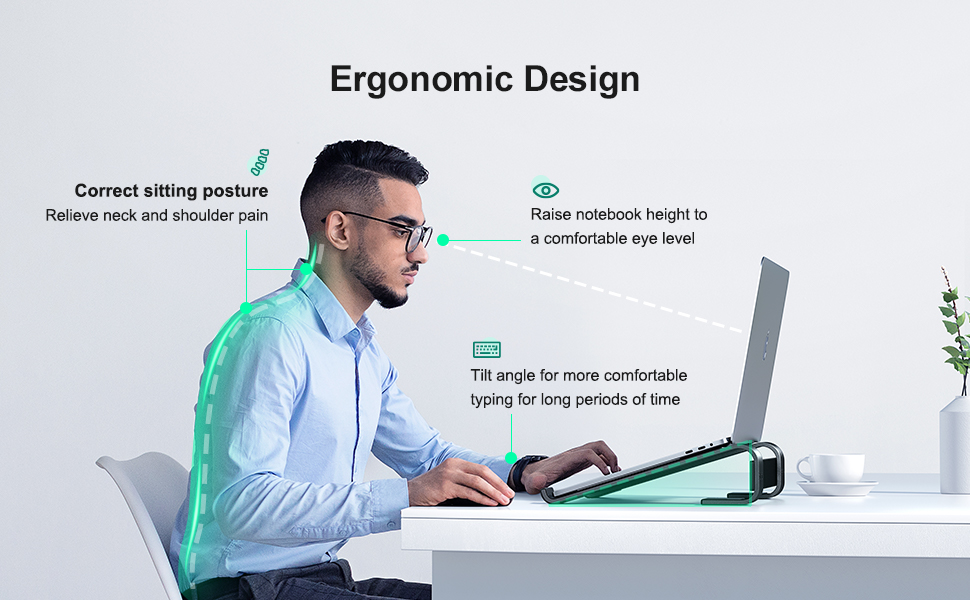 stand for laptop on desk work from home