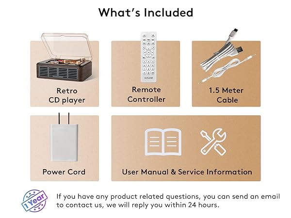 Items included in the box