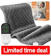 Heating pad for period cramps back,Electric Heating Pad for Pain Relief,King Size, Moist Heat,