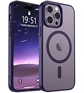 SUPFINE Magnetic for iPhone 14 Pro Case (Compatible with MagSafe) (Military Grade Drop Protection...