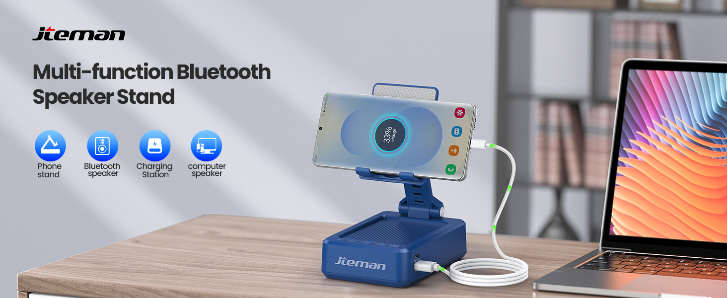 Multi-function Bluetooth Speaker Stand