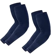 Newbyinn UV Sun Protection Arm Sleeves for Men Women Youth, Cooling Sleeve to Cover Arm Tattoo, M...