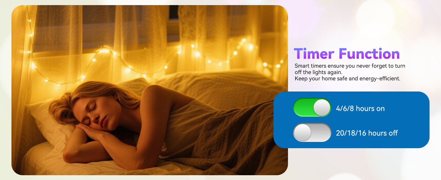 color changing fairy lights battery operated