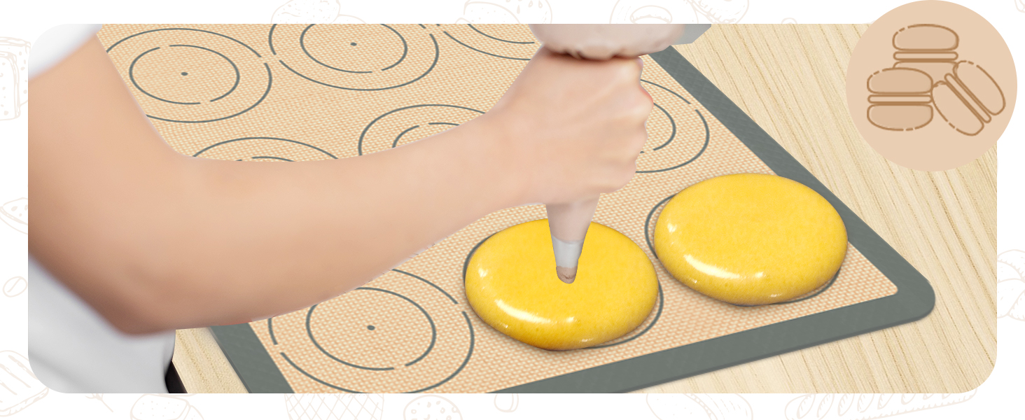 Silicone Baking Mat Set