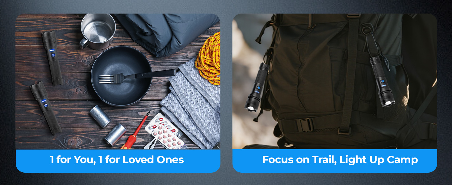 flashlight for camping