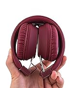 Olyre Kids Headphones, Toddler Headphones with Cord for School Plane Travel, Lightweight Stereo W...